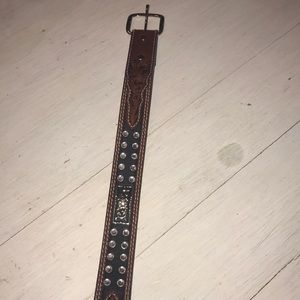 Little boys western belt